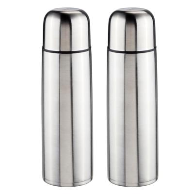 Thermosfles - 2x - 0,5 liter - 25 cm - RVS - isoleerkan - thermoskan - koffiekan/theekan