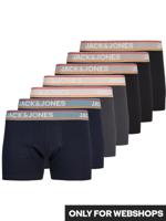 Jack & Jones Jack & Jones Effen Boxershorts Heren Trunks JACKYLO 7-Pack