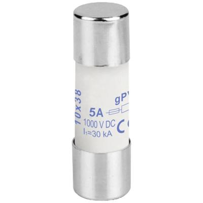 Weidmüller 2783200000 FUSE 10X38 5A 1000 VDC GPV Buiszekering (Ø x l) 10.3 mm x 38 mm 5 A 1000 V/DC Inhoud 10 stuk(s)