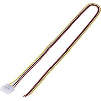 TRU COMPONENTS 1244009 Afgemonteerde kabel Totaal aantal polen: 4 Rastermaat: 3.96 mm Inhoud: 1 stuk(s)