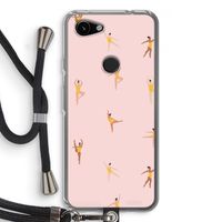 Dans #2: Pixel 3a Transparant Hoesje met koord