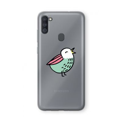 Birdy: Samsung Galaxy A11 Transparant Hoesje