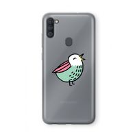 Birdy: Samsung Galaxy A11 Transparant Hoesje