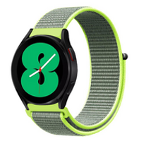 Garmin Vivoactive 4 / 4L - Sport Loop nylon bandje - Neon groen - thumbnail