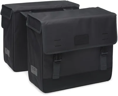 Dubbele fietstas New Looxs Origin Double Grey - 39 liter