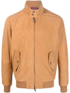 Baracuta veste zippée en daim - Tons neutres