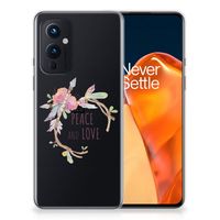 OnePlus 9 Telefoonhoesje met Naam Boho Text