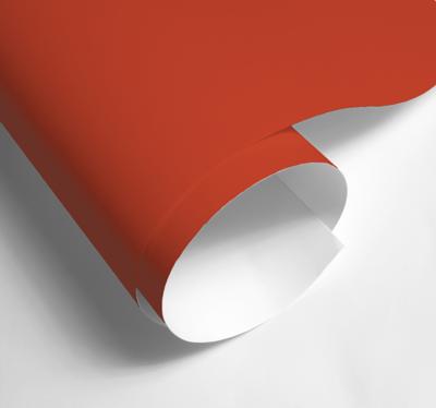 Matte pompoen vinyl stickervel kleuren