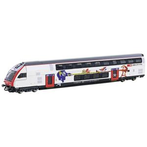 Hobbytrain H25123 N IC2020 Dosto-stuurwagen van de SBB 2e klas/stuurstandrijtuig