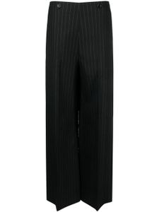 Botter pantalon de tailleur à coupe ample - Noir