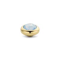 Melano Vivid Basic CZ Steentje Moonstone | Goud