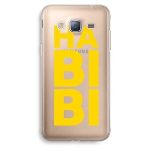 Habibi Majorelle : Samsung Galaxy J3 (2016) Transparant Hoesje