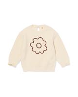HEMA Babytrui bloemen ecru (ecru)