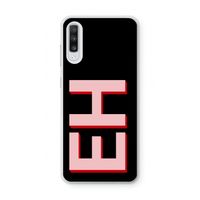 Monogram: Samsung Galaxy A70 Transparant Hoesje