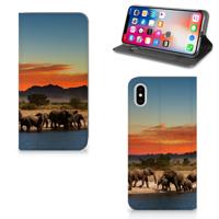 Apple iPhone Xs Max | Hoesje maken | Olifanten