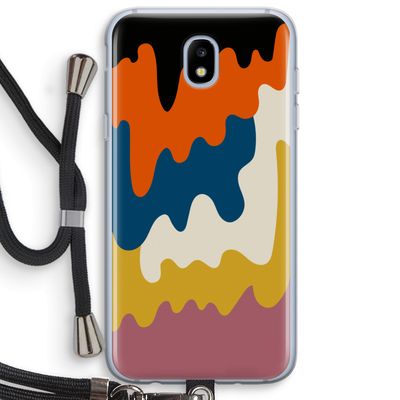 Baar A: Samsung Galaxy J5 (2017) Transparant Hoesje met koord