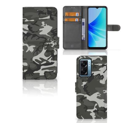 OPPO A77 5G | A57 5G | Telefoon Hoesje | Army Light
