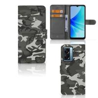 OPPO A77 5G | A57 5G | Telefoon Hoesje | Army Light