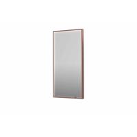 Spiegel INK SP19 50x4x100 cm incl. direct LED-Verlichting Rondom en Spiegelverwarming Geborsteld Koper