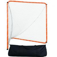 VEVOR Lacrosse-doel, 6' x 6' Lacrosse-net, Lacrosse-trainingsapparatuur met stalen frame in de achtertuin, Draagbaar Lacrosse-doel met draagtas, Snelle en eenvoudige installatie, Perfect voor training