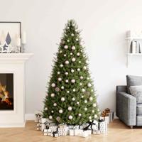 VidaXL 100-delige kerstballenset roze