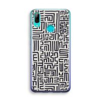 Moroccan Print: Huawei P Smart (2019) Transparant Hoesje