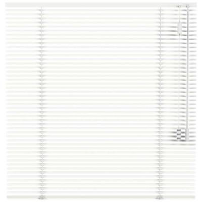 Leen Bakker - Fenstr Jaloezie 25mm Mat - (10332) - Aluminium - Wit - 120x10x10 Cm
