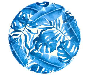 Bord Melamine Ø25 cm 4 assorti