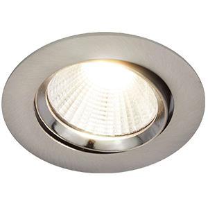 Nordlux LED Inbouwspot rond Dorado Smart Light rond nickel geschuurd 5,5W IP65 - 4806280