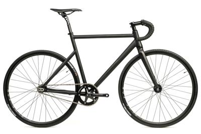 Santafixie Raval Fixie Fiets - Matte Black Premium