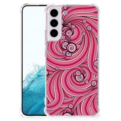Samsung Galaxy S22 Plus Back Cover Swirl Pink Samsung Galaxy S22 Plus Back Cover Swirl Pink