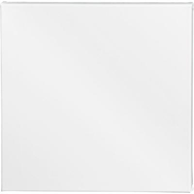 Creativ Company Canvas, d: 1.6 cm, afm 40x40 cm, 360 gr, wit, 1 stuk