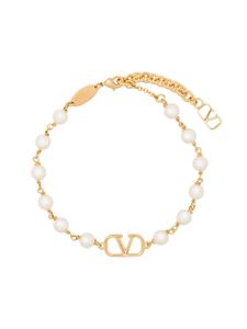 Valentino Garavani bracelet VLOGO - Blanc