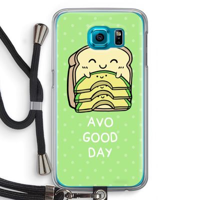 Avo Good Day: Samsung Galaxy S6 Transparant Hoesje met koord