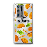 Eat Balanced: Huawei P40 Pro Plus Transparant Hoesje