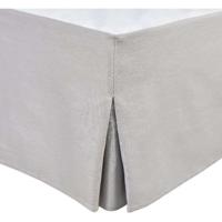 Bedbodemhoes - HOME LINGE PASSION - 180 x 200 cm + 30 cm - Lichtgrijs