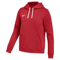 Nike Park 26 Fleece Pullover Hoodie Dames Rood Wit