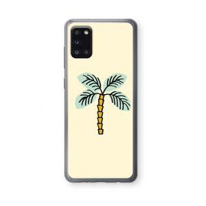 Palmboom: Samsung Galaxy A31 Transparant Hoesje