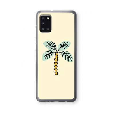 Palmboom: Samsung Galaxy A31 Transparant Hoesje