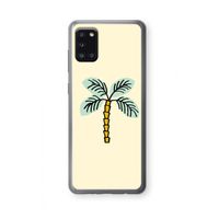 Palmboom: Samsung Galaxy A31 Transparant Hoesje