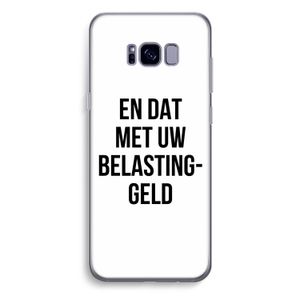 Belastinggeld: Samsung Galaxy S8 Plus Transparant Hoesje