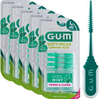 GUM Soft-Picks Comfort Flex Large Mint - 6 x 40 stuks
