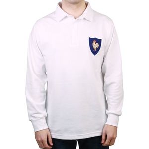 Frankrijk Retro Rugby Uitshirt 1972