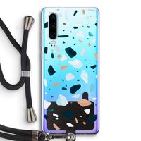 Terrazzo N°13: Huawei P30 Transparant Hoesje met koord
