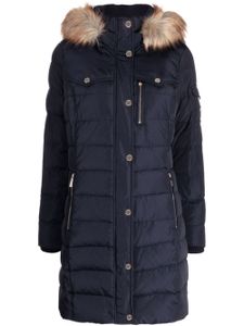 Michael Michael Kors hooded puffer coat - Bleu