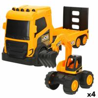 Truck voor Openbare Werken Teamsterz 40 X 18 X 13 CM (4 Stuks)