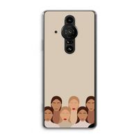 Girls girls girls: Sony Xperia Pro-I Transparant Hoesje