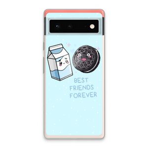 Best Friend Forever: Google Pixel 6 Transparant Hoesje