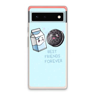 Best Friend Forever: Google Pixel 6 Transparant Hoesje