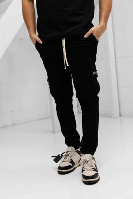 Quotrell Ryder Cargo Broek Heren Zwart - Maat S - Kleur: Zwart | Soccerfanshop